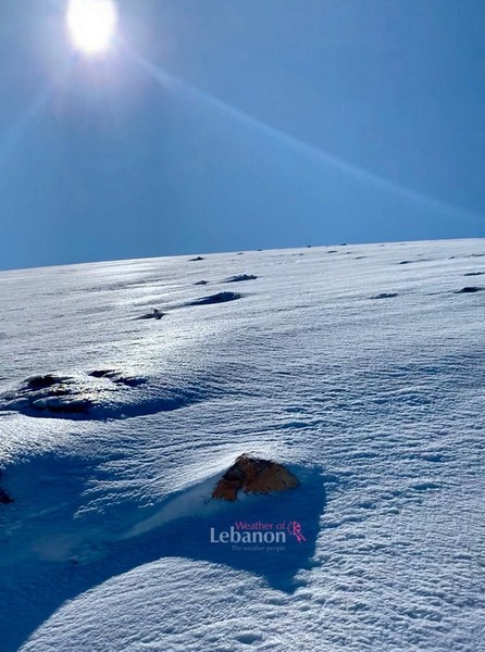 Snowflakes at Qornet el Sawda